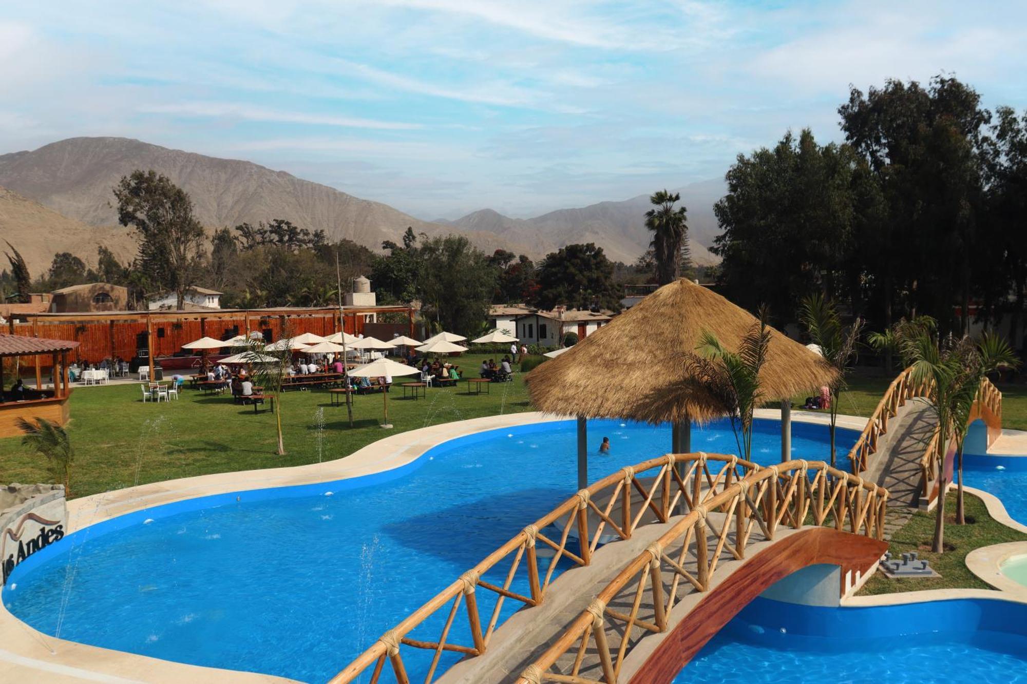 Los Andes - Restaurant & Bungalows Cieneguilla Esterno foto